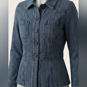 Gap Women's Striped Jacket Sz 6